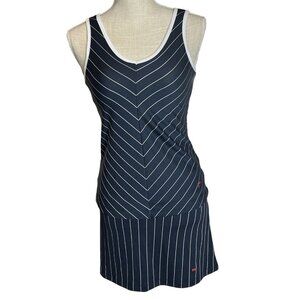 Fila Womens 2-Piece Tennis Set Striped Tank Top & Skirt New With Tags XS